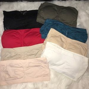 8 PCS BANDEAU BUNDLE 8 for $30